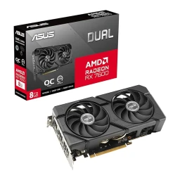 کارت گرافیک ایسوس مدل Dual Radeon RX 7600 EVO OC Edition 8GB GDDR6