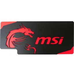 بک پلیت کارت گرافیک  MSI DRAGON