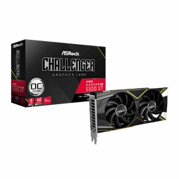 کارت گرافیک ازراک Radeon RX 5500 XT Challenger D 4G OC