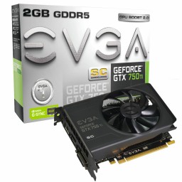 کارت گرافیک Evga GTX 750 Ti superclocked