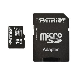 Patriot LX 16GB Class10 U1 MicroSD Card With Adaptor 