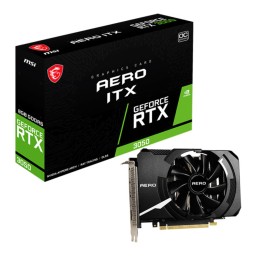 کارت گرافیک ام اس آی GeForce RTX 3050 AERO ITX 8G OC