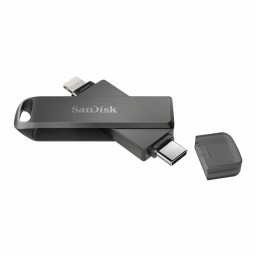 فلش مموری سن دیسک SDIX70N iXpand Luxe USB Type-C/Lightning 64GB