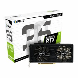 کارت گرافیک پلیت GeForce RTX 3050 Dual 8GB