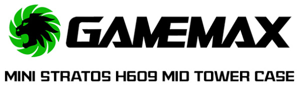 Gabinete Gamemax Gamer H609 Mini Stratos Vidro Temperado - Umpoukodetudo