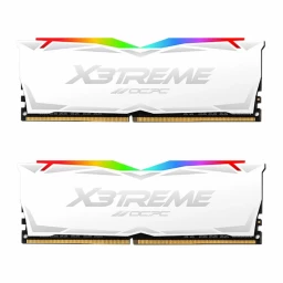 رم او سی پی سی X3 TREME RGB 16GB 8GBx2 3600MHz CL18 White DDR4