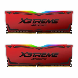 رم او سی پی سی X3 TREME RGB 16GB 8GBx2 3200MHz CL16 RED DDR4