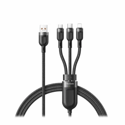 کابل 1.2 متری USB به Lightning/Micro USB/Type-C مک دودو CA 8790