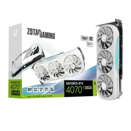 کارت گرافیک زوتاک RTX 4070 Ti SUPER Trinity OC White Edition