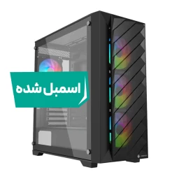 کیس اسمبل شده لاجیکی مدل C353B Core i5 12400F Alder Lake/TUF GAMING B660M-PLUS WIFI DDR5/16GB/GeForce RTX 4060 8GB Twin Edge GDDR6/1TBSSD