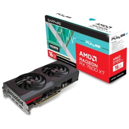 کارت گرافیک سافایر مدل PULSE AMD Radeon RX 7600 XT 16GB