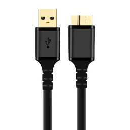 کابل هارد 3.0 Micro USB کی نت پلاس مدل KP-CUAMHDD15 طول ۱.۵ متر