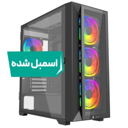 کیس گیمینگ اسمبل شده لاجیکی مدل C474B Core i5-13600KF Tray/ASUS PRIME B760M-PLUS DDR5/16GB/ZOTAC GAMING RTX 4070 Trinity 12GB GDDR6X/1TBSSD