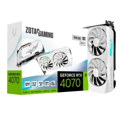 کارت گرافیک زوتاک GAMING GeForce RTX 4070 Twin Edge OC White