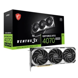 کارت گرافیک ام اس آی مدل GeForce RTX 4070 SUPER VENTUS 3X 12G GDDR6X OC