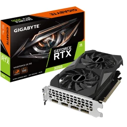 کارت گرافیک گیگابایت GeForce RTX 3050 WINDFORCE OC 6G