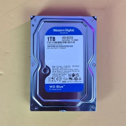 هارد اینترنال 3.5 اینچ وسترن دیجیتال Blue 1TB 64MB (جعبه باز)