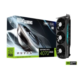 کارت گرافیک زوتک مدل GAMING GeForce RTX 4070 12GB GDDR6X SUPER Trinity OC