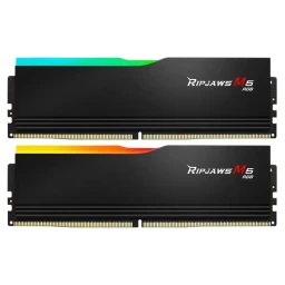 رم دسکتاپ DDR5 دو کاناله 6000 مگاهرتز CL36 جی اسکیل مدل Ripjaws M5 RGB ظرفیت (2x16GB)32 گیگابایت