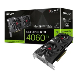 کارت گرافیک پی ان وای مدل  RTX 4060TI 8GB VERTO OC Dual Fan