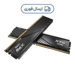 رم دسکتاپ DDR5 دو کاناله 5600 مگاهرتز CL46 ای دیتا مدل XPG LANCER BLADE ظرفیت 32 گیگابایت