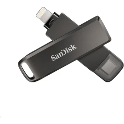 فلش مموری سن دیسک iXpand Flash Drive Luxe USB Type-C And Lightning 128GB