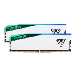 رم دسکتاپ DDR5 دو کاناله 6400 مگاهرتز CL32 پاتریوت مدل Viper Elite 5 RGB ظرفیت 32 گیگابایت