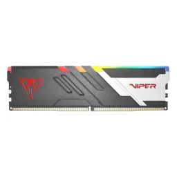 رم دسکتاپ DDR5 تک کاناله 5200 مگاهرتز CL36 پاتریوت مدل Viper Venom RGB ظرفیت 16 گیگابایت